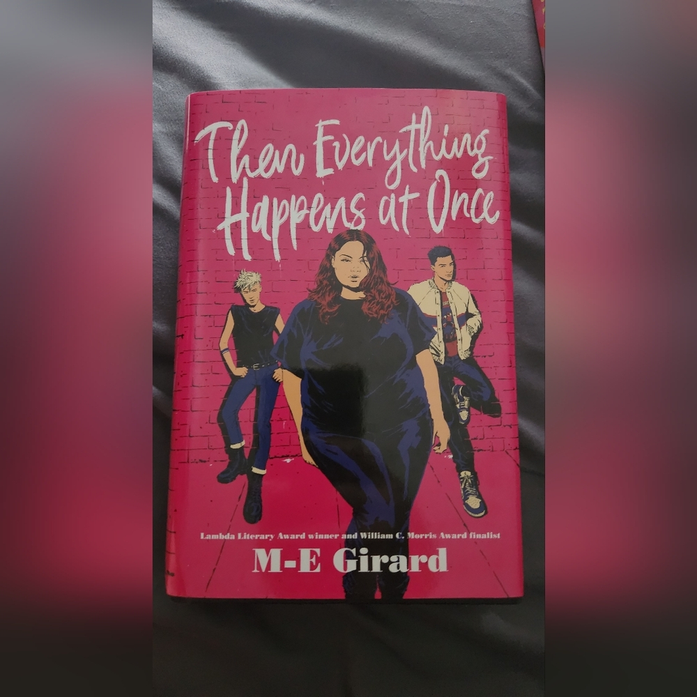 Graphic Novel with Pink Cover